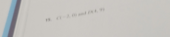 CT=2,0) and D(4,0)