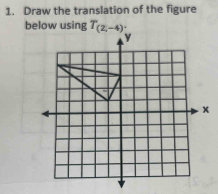 Draw the translation of the figure