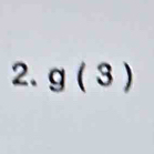 g(3)