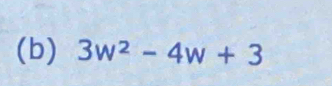 3w^2-4w+3