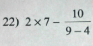 2* 7- 10/9-4 