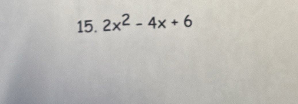 2x^2-4x+6