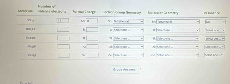 Grade Answers