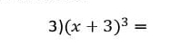 (x+3)^3=