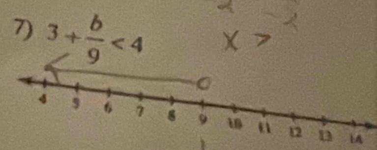 3+ b/9 <4</tex>