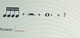 + + O = ? 
Answer:_