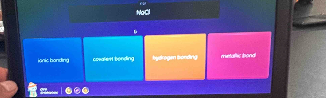 ionic bonding covalent bonding hydrogen bonding metallic bond