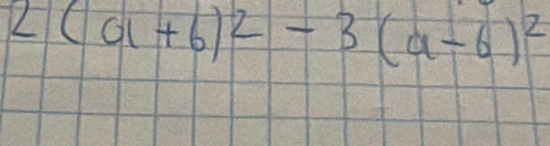 2(a+6)^2-3(a-6)^2