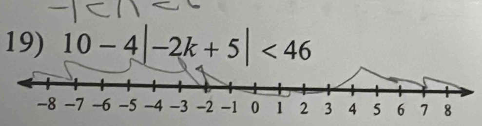 10-4|-2k+5|<46</tex>