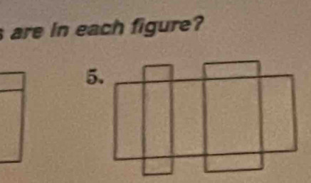 are in each figure? 
5.