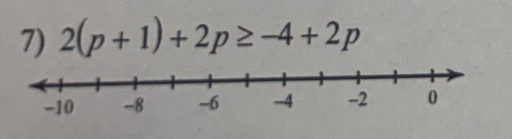 2(p+1)+2p≥ -4+2p