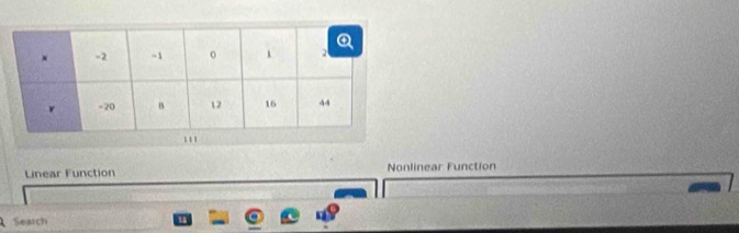 Linear Function Nonlinear Function
Search