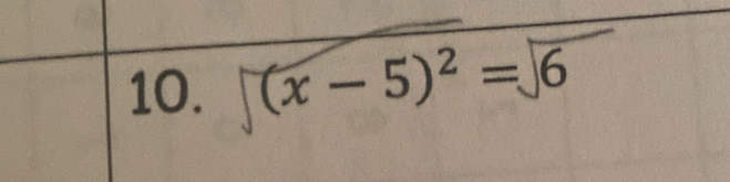 ∫(x- 5)² =∫6