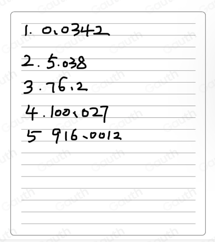 Solved: MATHEMATICS I. Read Lesson 2 Reading and Writing Decimals on ...