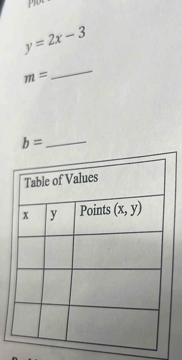 y=2x-3
m=
_
b= _