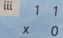 iii
beginarrayr 11 * 0 endarray