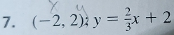 (-2, 2): y = -x + 2