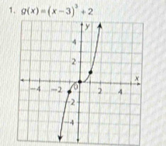 g(x)=(x-3)^3+2