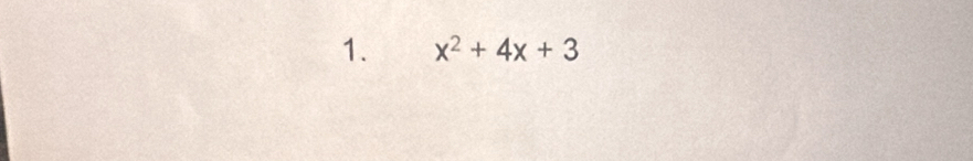 x^2+4x+3