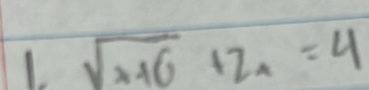 1 sqrt(x+6)+2x_A=4