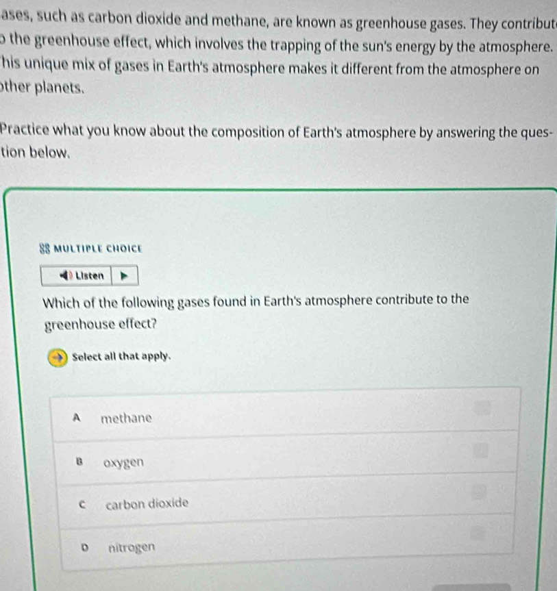 Solved: ases, such as carbon dioxide and methane, are known as ...