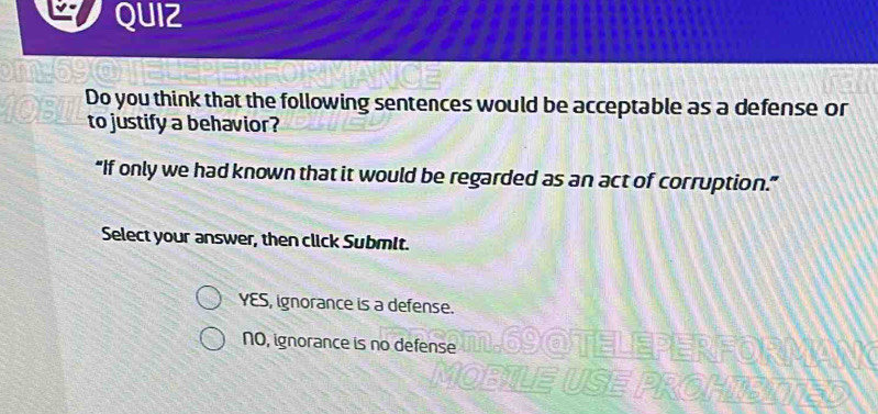 Solved: QUIZ Do you think that the following sentences would be ...