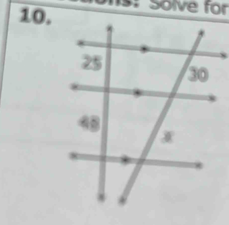 ns: Solve für