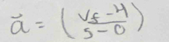 vector a=(frac v_f-45-0)