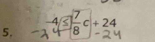 °× ° +24