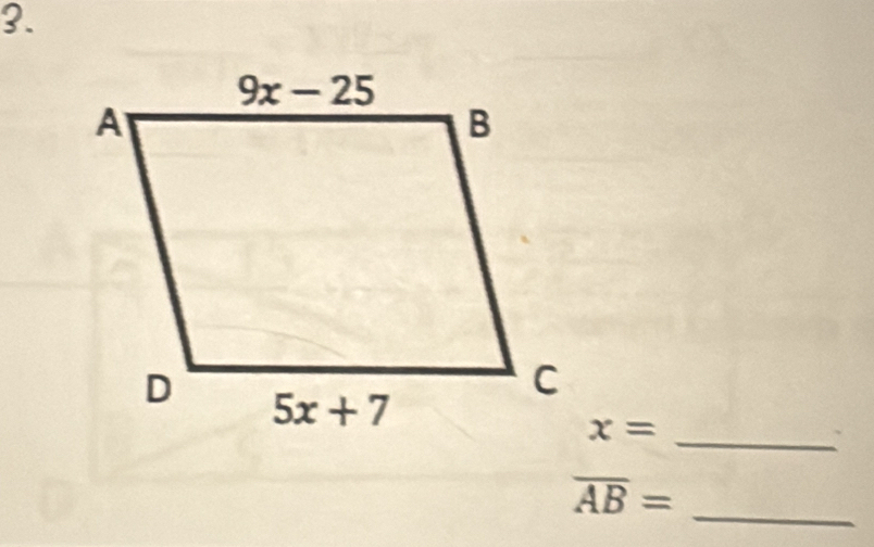 x=
_
overline AB=