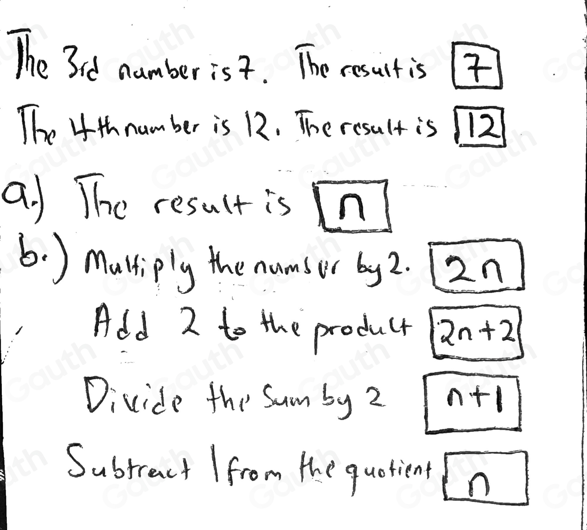 Solved: Repeat the following procedure for the four given numbers ...