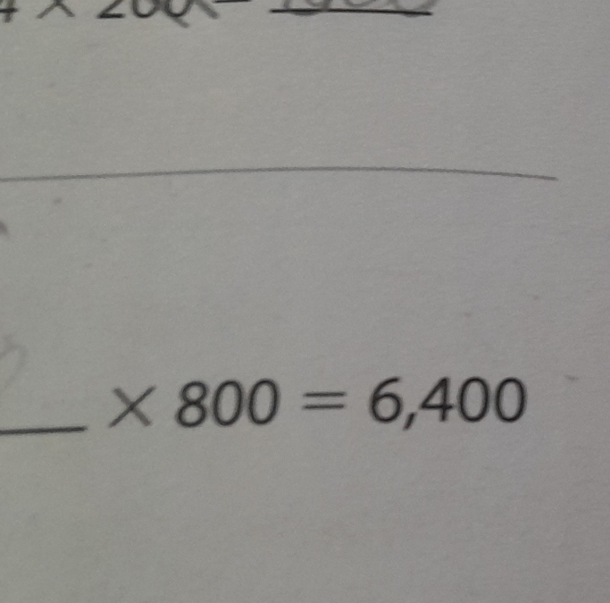 * 800=6,400