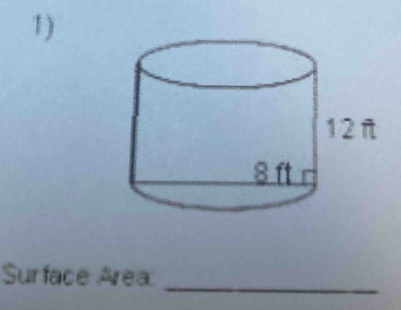 Surface Area 
_