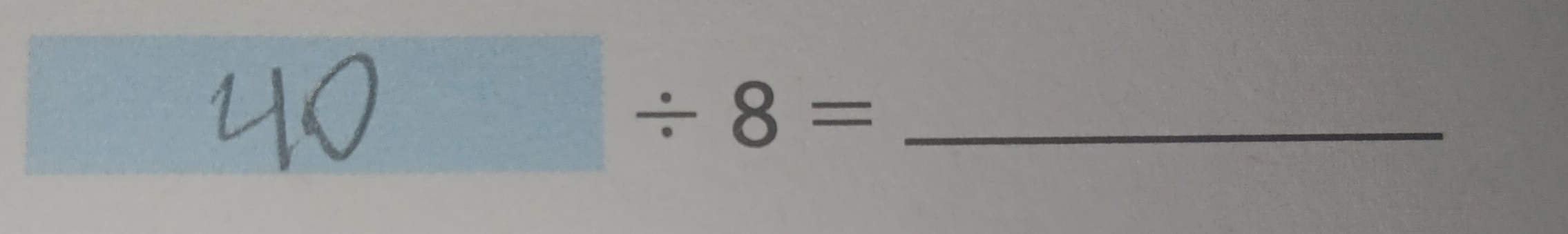 U( □ / 8= _