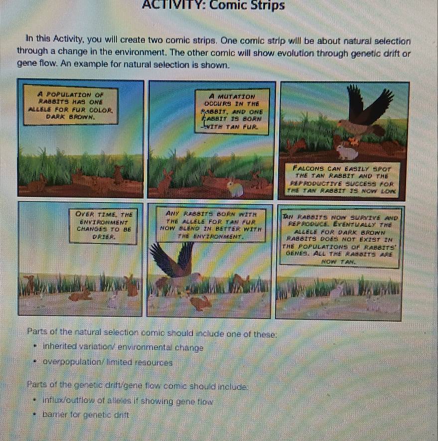 Solved: ACTIVITY: Comic Strips In this Activity, you will create two ...