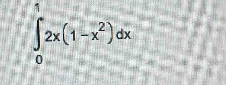 ∈tlimits _0^(12x(1-x^2))dx