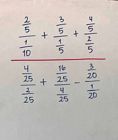 beginarrayr  3/2 +frac 2  1/5  4/5 *  3/2 =