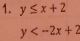 y≤ x+2
y