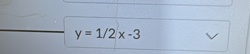 y=1/2|x-3