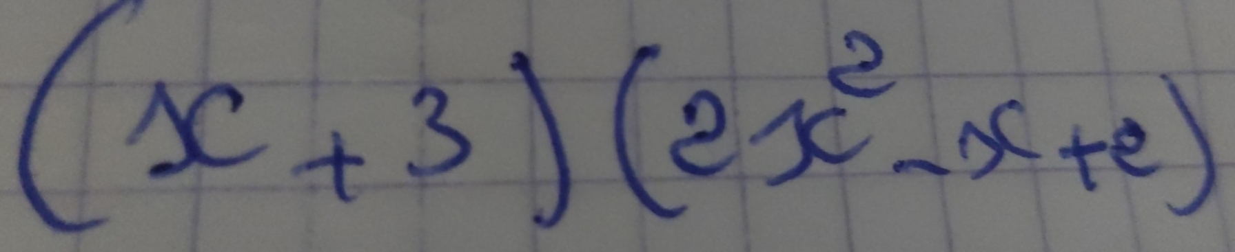 (x+3)(2x^2-x+2)