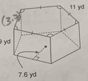 θ yd
7.6 yd