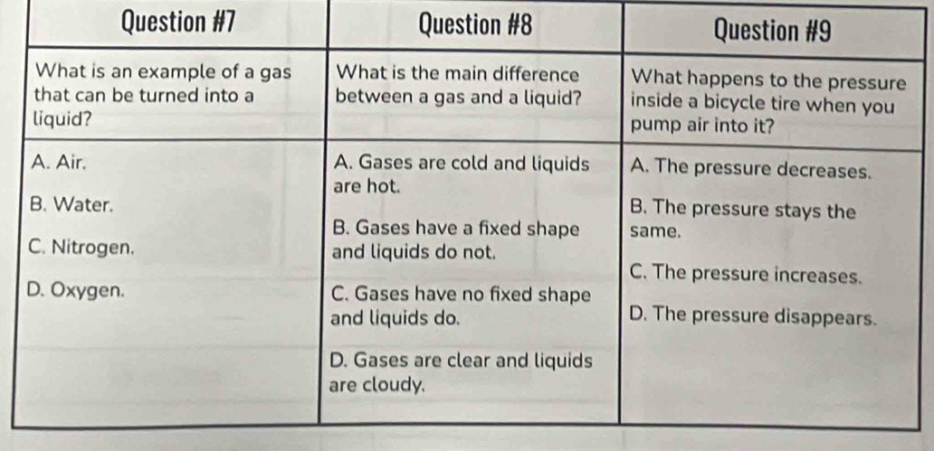 Question #7