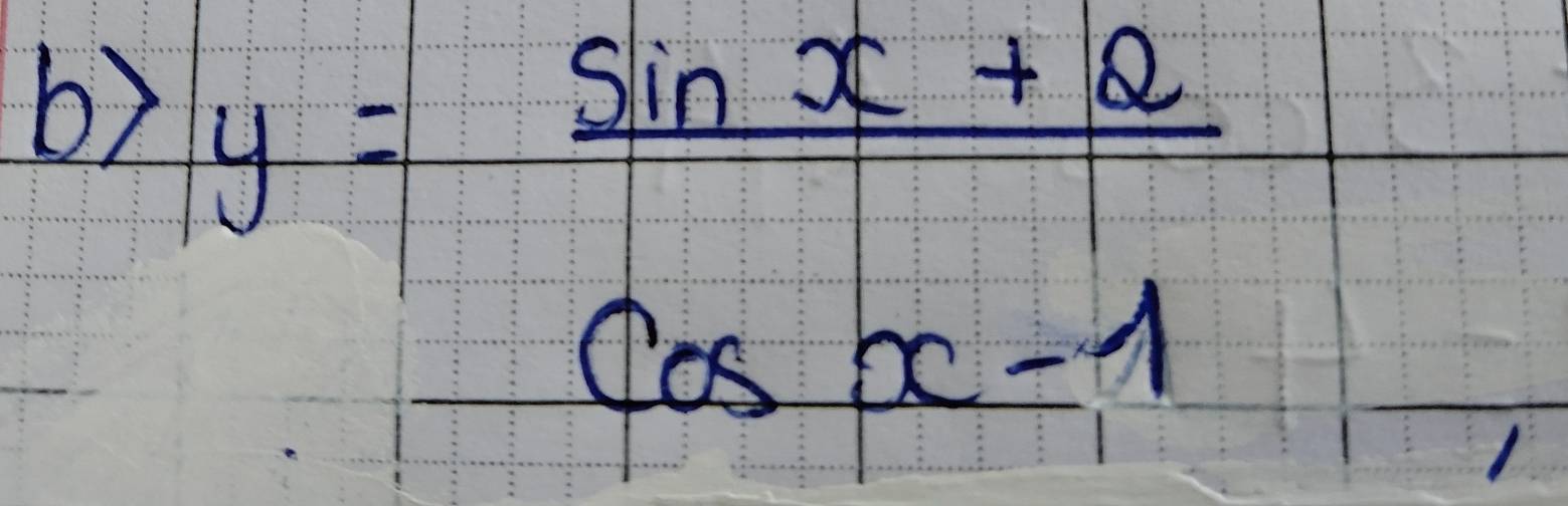 y= (sin x+a)/cos x-1 