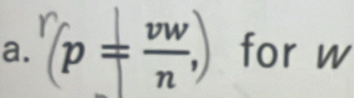 (p+) for w