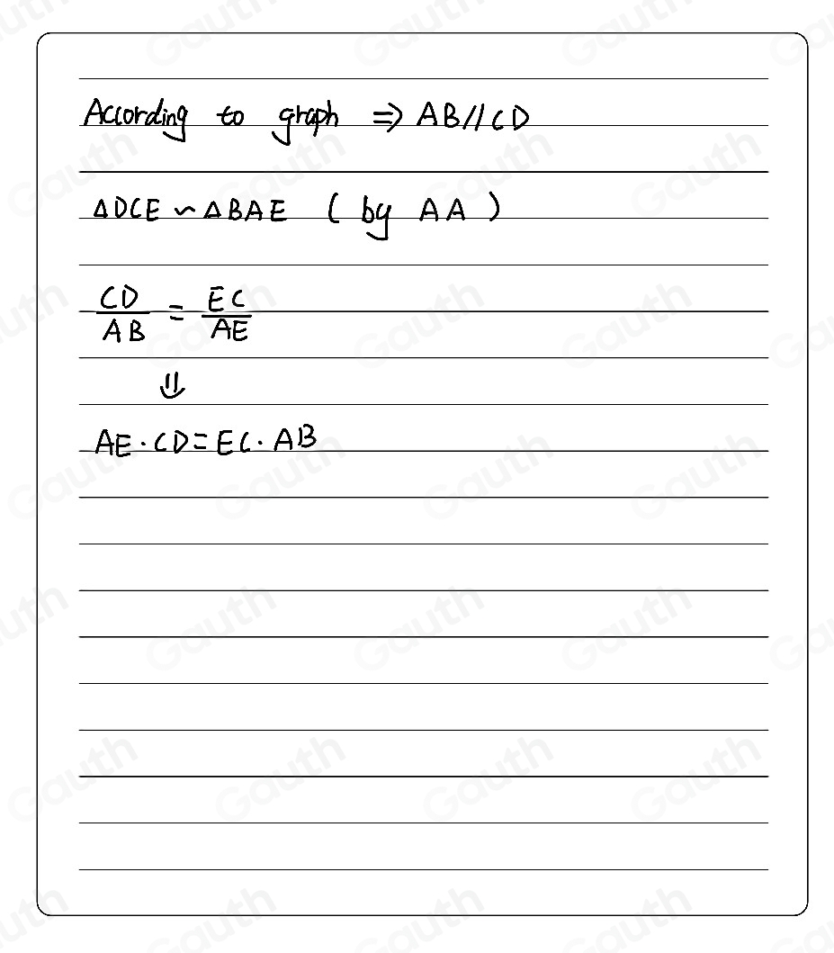 Solved: Given: Trapezoid ABCD, with bases overline AB and overline CD ...