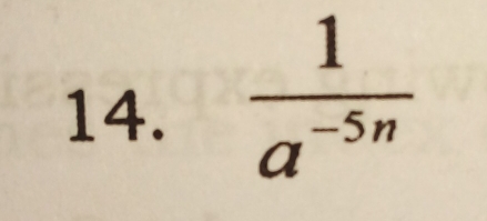  1/a^(-5n) 