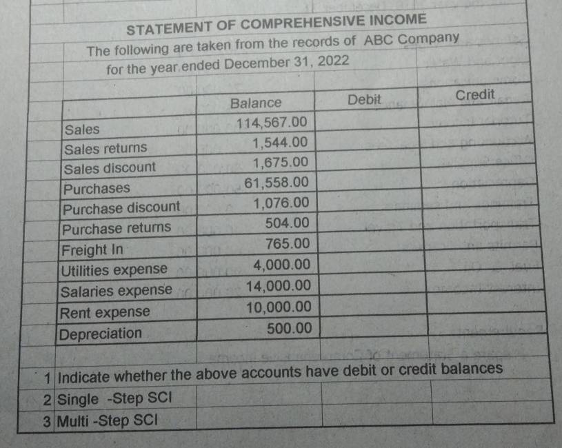 VE INCOME