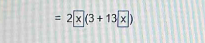 =2 x(3+13 x)