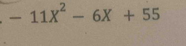 -11x^2-6x+55