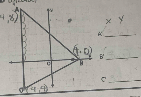 9frac 4(2
A'_ 
_ B'
C' _